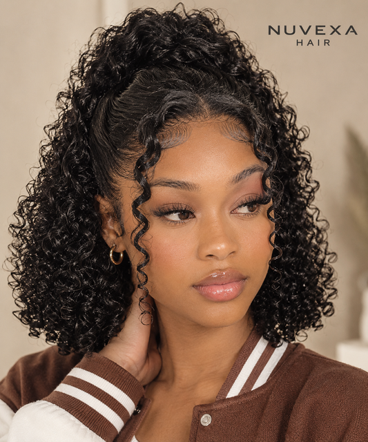 Fifi - 14" 13x5  Front Curly Wig 100% Pure Virgin Hair