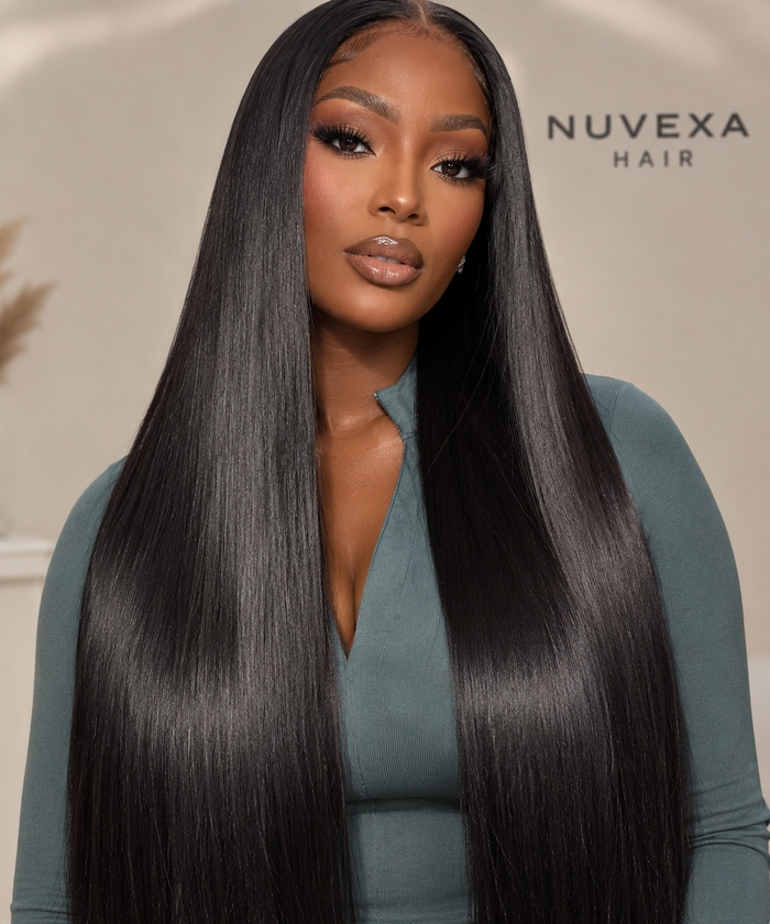 Dee-Dee - 20" 13x4 100% Human Hair Straight Lace Front Wig