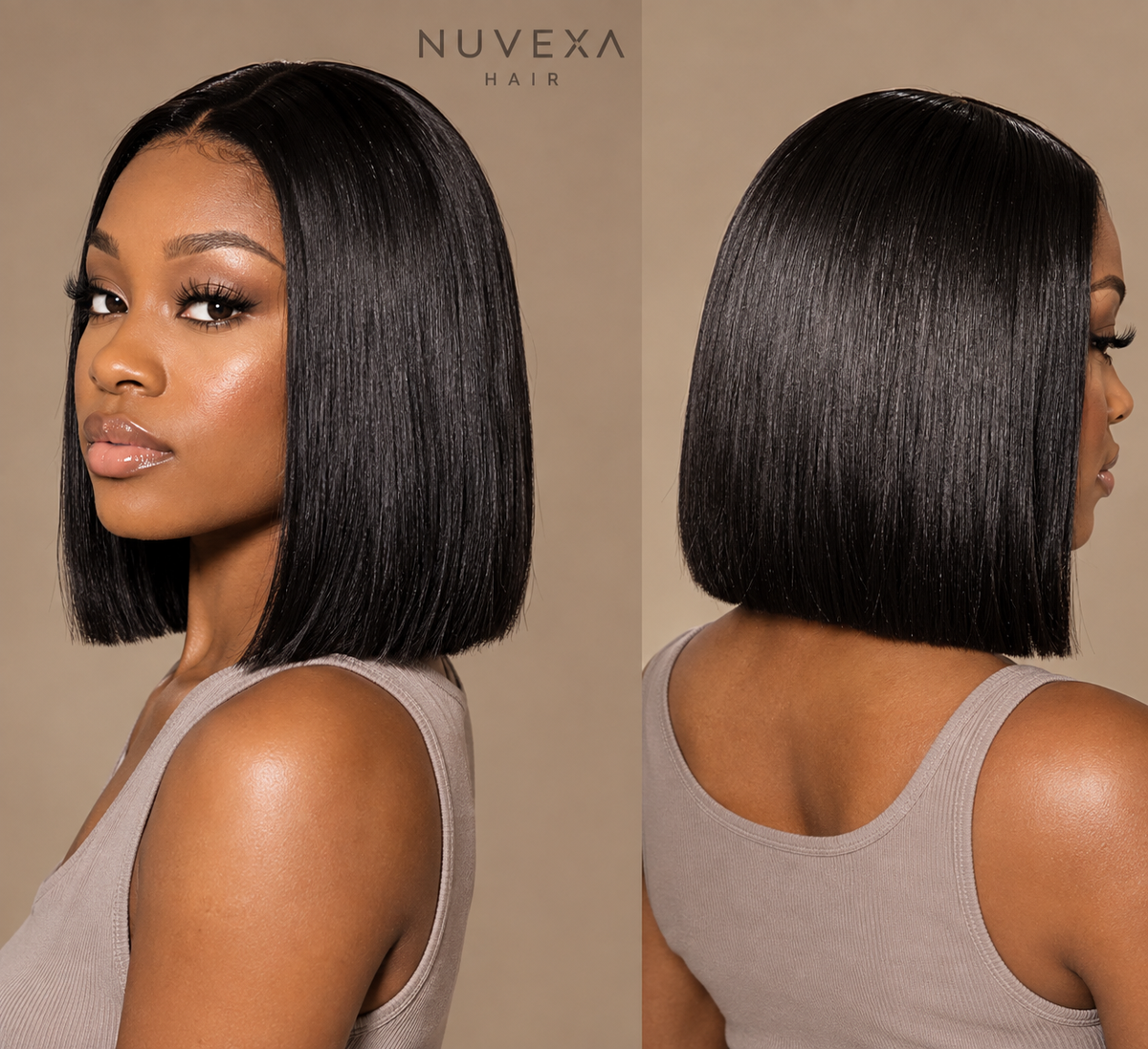 Safrika - 10" 13x4 Brazilian Straight Human Hair