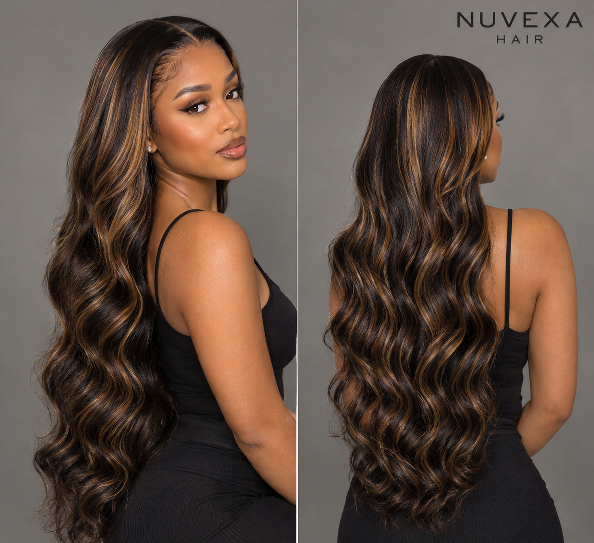 Hazel - 22" 360 Brazilian Water Wave Wig