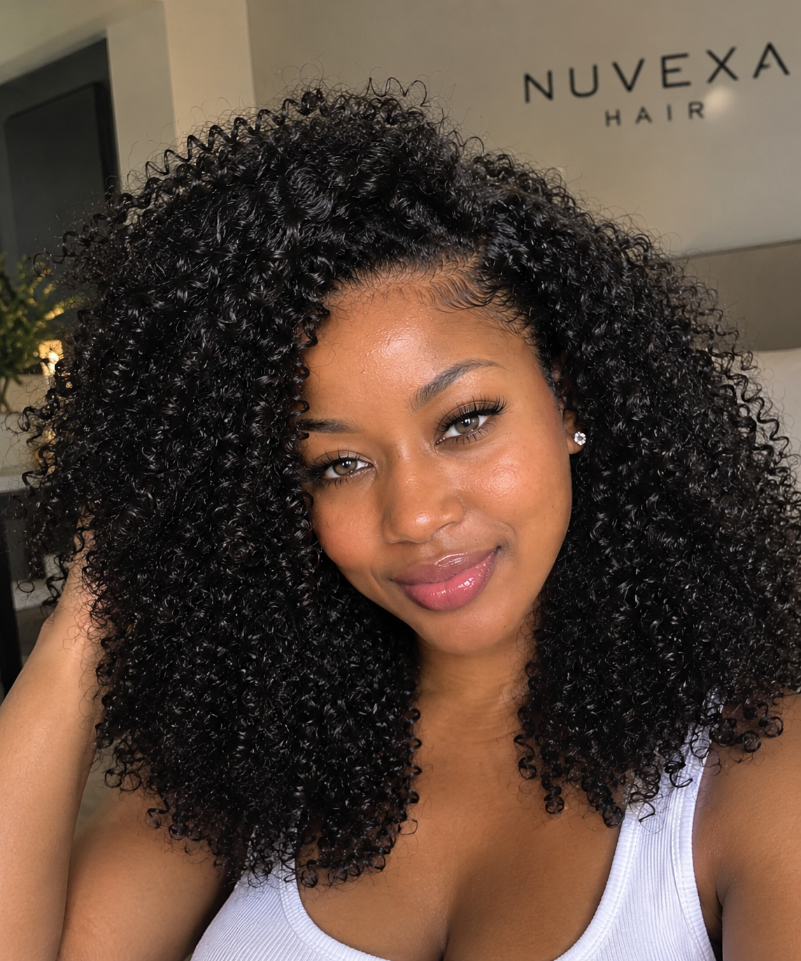 Lioness – Glueless Afro Curly Wig | No Glue, No Gel, 100% Human Hair